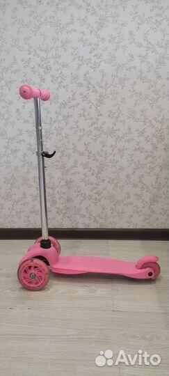 Самокат детский трехколесный бу