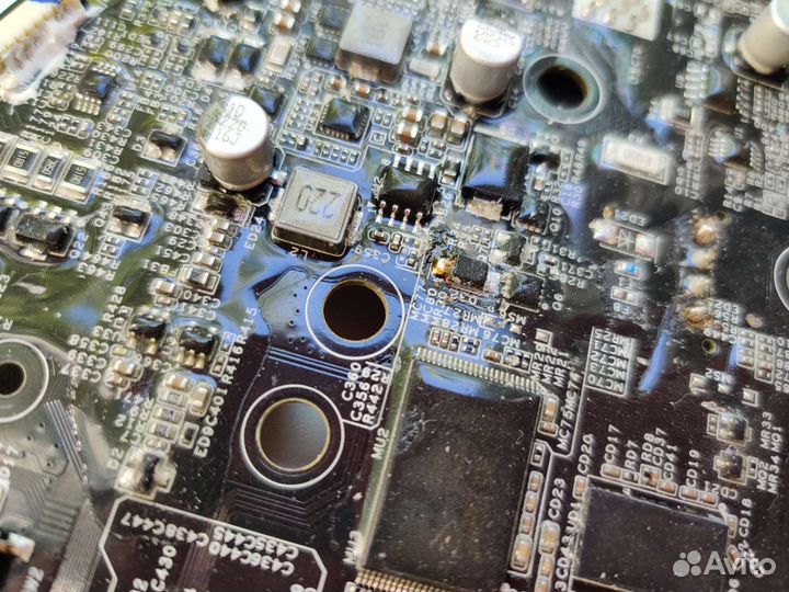 Материнская плата робота пылесоса dreame f9