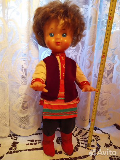 Кукла СССР фабрика 8-Марта