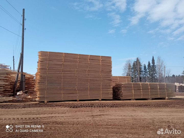 Пиломатериал сухой