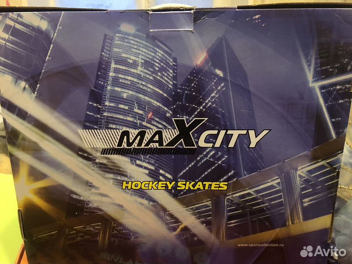 Коньки хоккейные Maxcity ottawa 44 размер