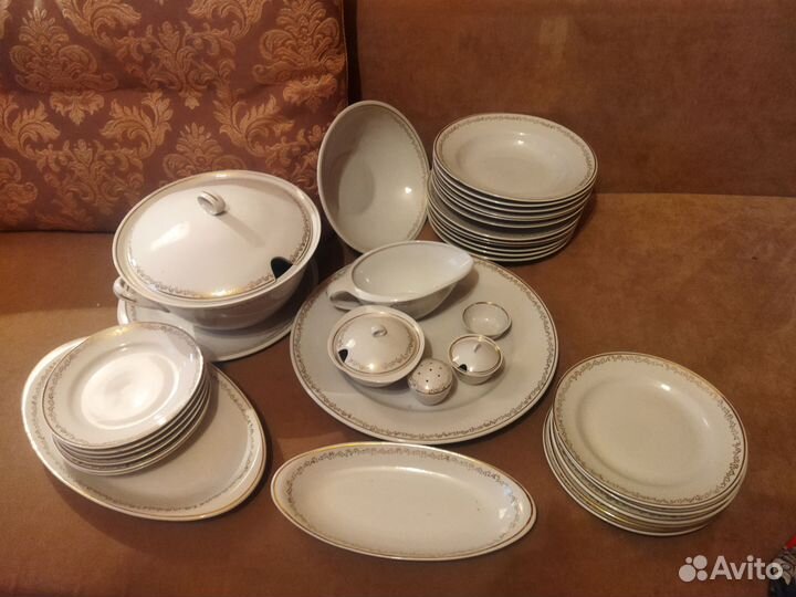 Сервиз столовый Рига СССР