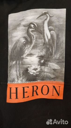 Толстовка heron preston с цаплями