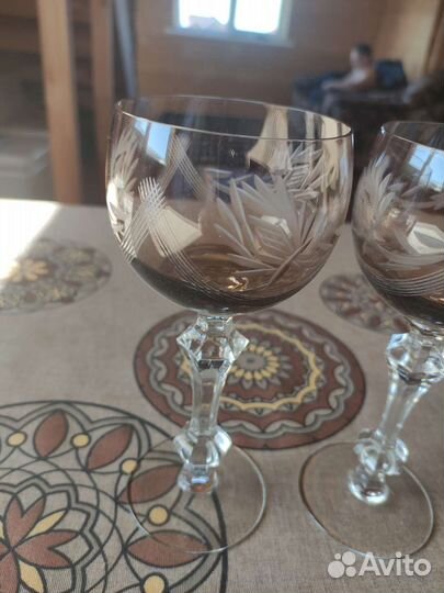 Фужеры хрустальные СССР