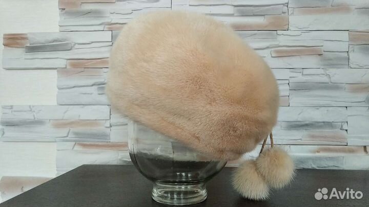 Шапка норка новая зимняя женская
