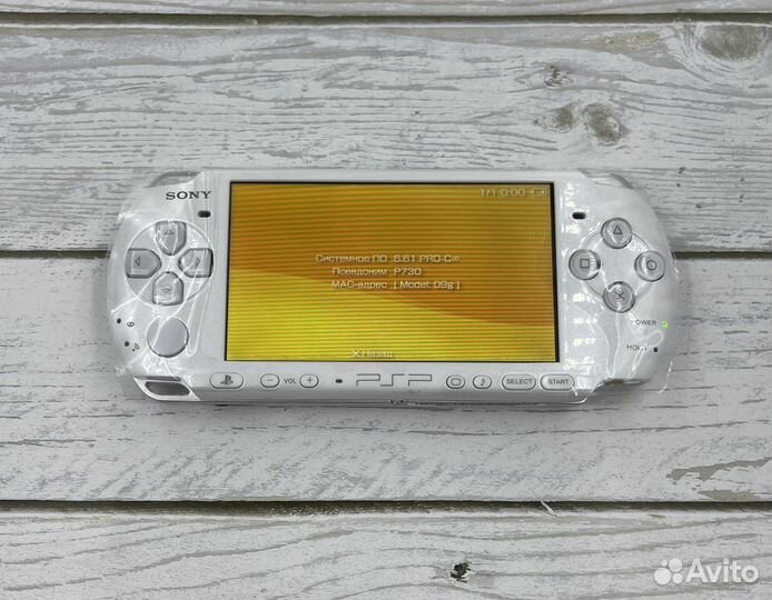 Sony PSP 3008 Slim Wi-Fi 128Gb(Ком+,Новая,600игр)