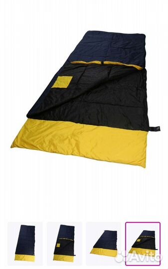 Спальный мешок 230см-100 см Payer 0-14гр. Новый