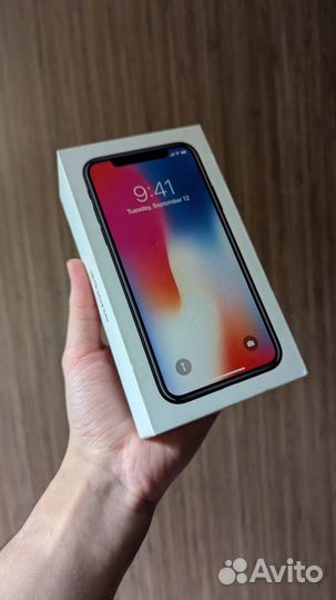 Коробка от iPhone X 256 гб