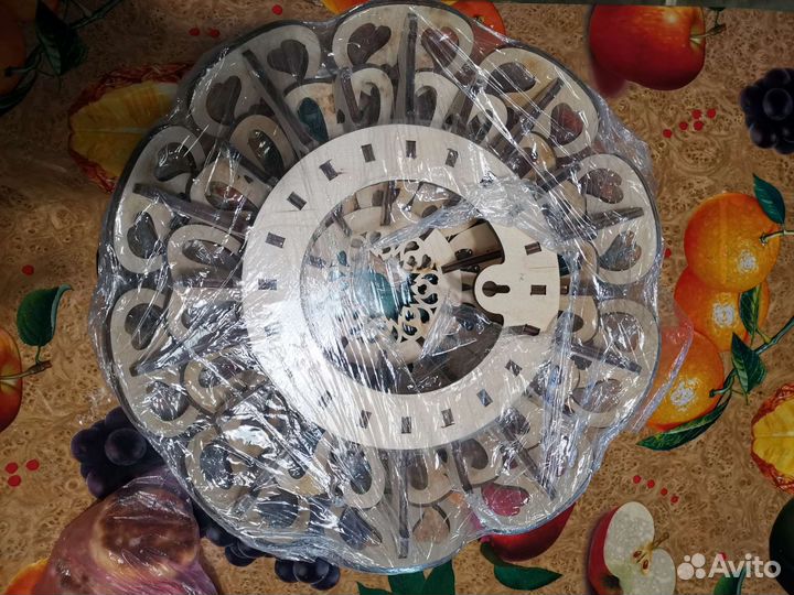 Плафон из дерева в виде цветка