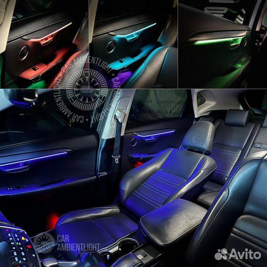 Подсветка салона автомобиля Lexus NX 15-20