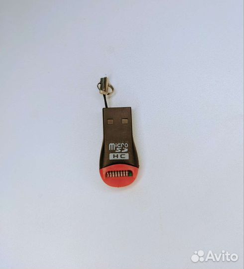 Картридер microSD переходник с карт памяти на USB
