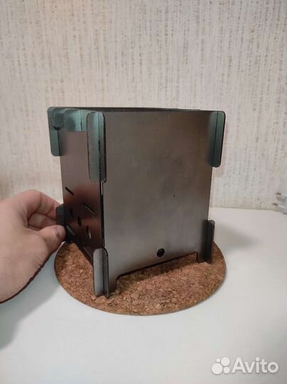 Печь щепочница походная