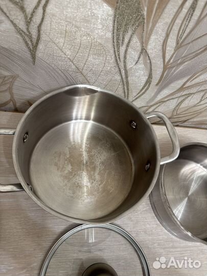 Кастрюли нержавейка 3 литра индукция