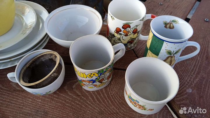 Набор посуды для дачи