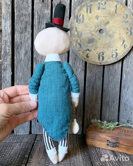 Чердачные монстры. Интерьерная текстильная кукла