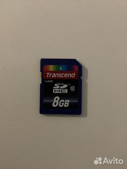 Карта памяти transcend sdhc 8GB