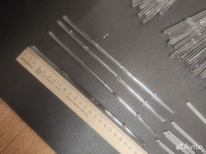 Стеклянные декоративные палочки