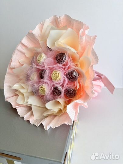 Сладкий букет для учителя