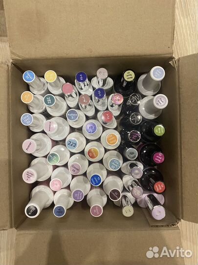 Гель лаки для маникюра набор