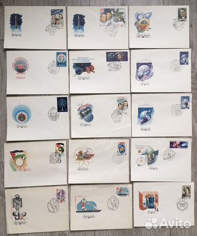 Почтовые конверты СССР