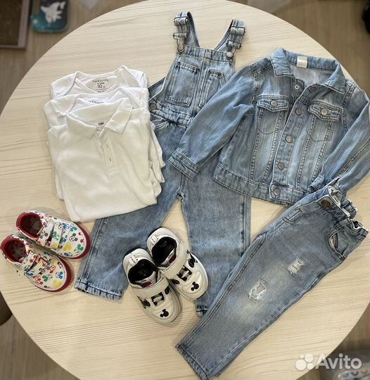 Пакет одежды на мальчика 80 86