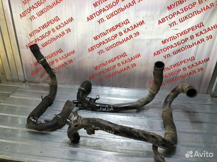 Патрубки шланги интеркулера Fiat Linea