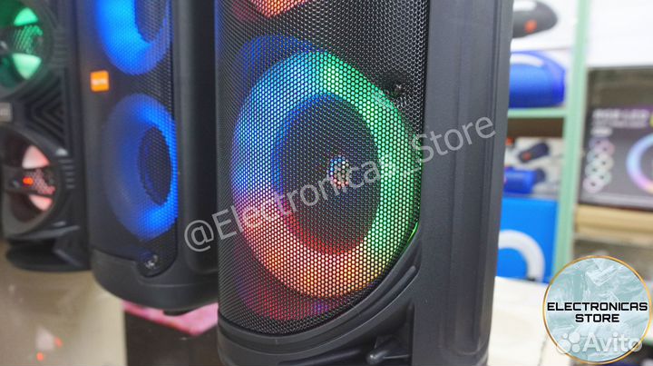 Большая Колонка Speaker ZQS-6212 Глянцевая