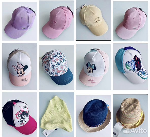 Новые фирменные кепки H&M, C&A оригинал