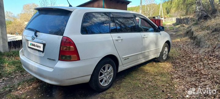 Toyota Corolla Fielder 1.5 AT, 2002, 389 000 км