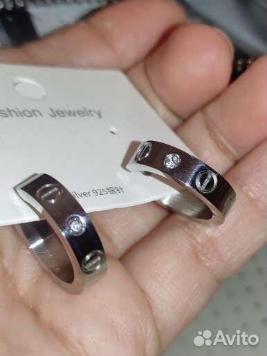 Серьги cartier