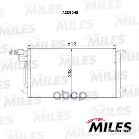 Конденсер VAG A1 / fabia/rapid / polo 1.2T-1.4T