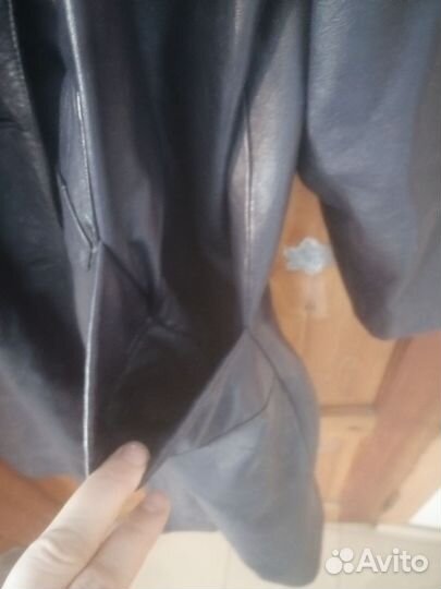 Кожаный плащ женский натуральная кожа