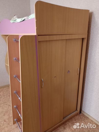 Детская кровать чердак