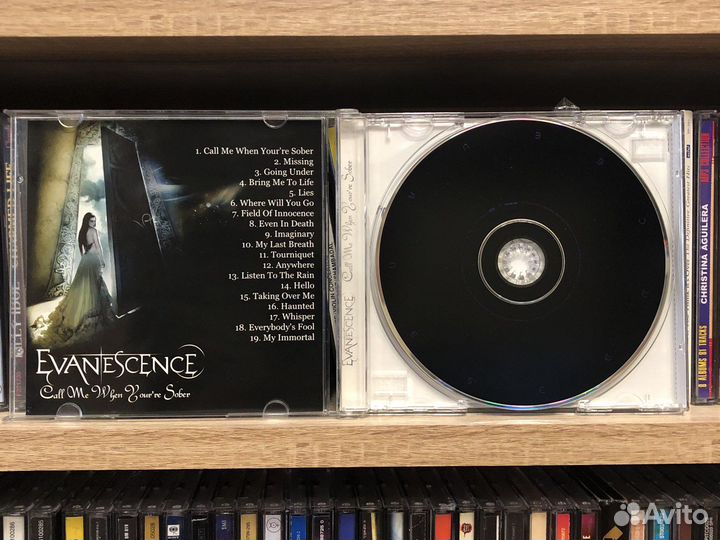 CD диск Evanescence – Call Me When You're Sober