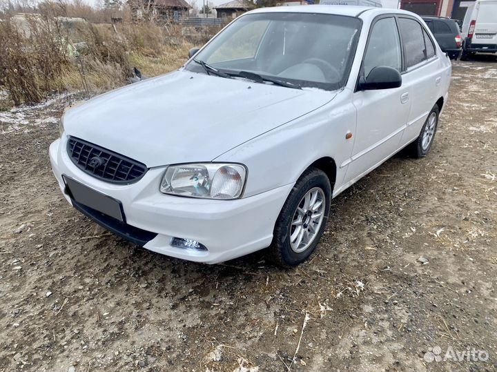 Hyundai Accent 1.5 AT, 2002, 212 000 км