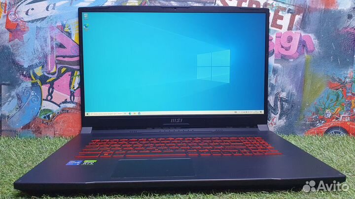 Игровой MSI i5-12/16Gb/RTX 3050 4Gb/144Hz/Katana GF76 12UC-256XRU/Windows 10