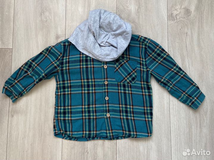 Детские вещи пакетом штаны, рубашка 80 86 92