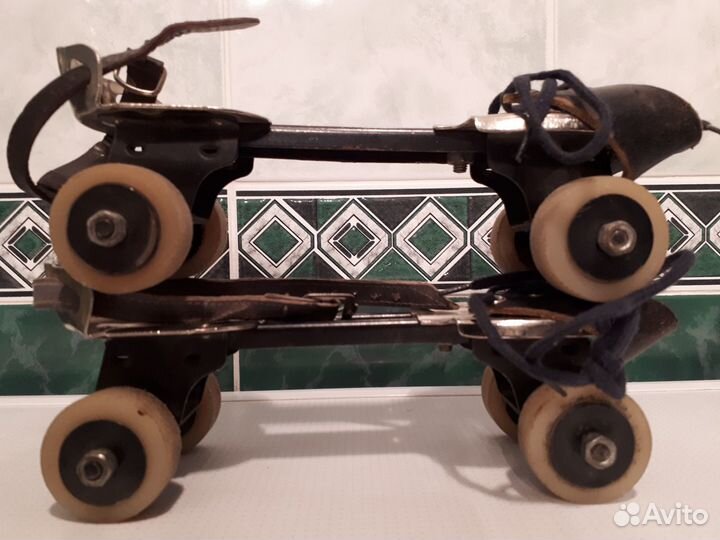 Коньки роликовые советские