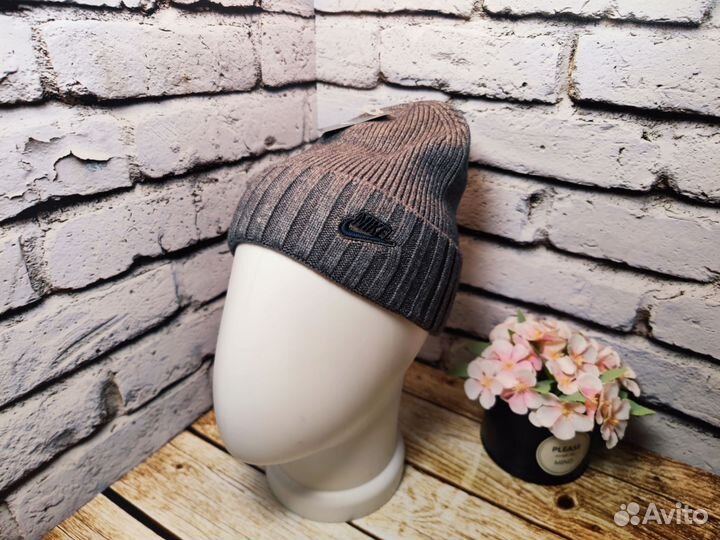 Шапка Nike серая #2