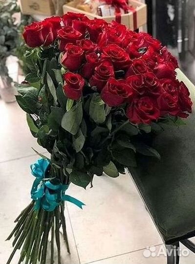 Букет роз 101 роза 51 роза