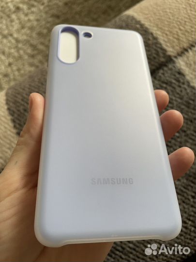 Чехол Smart LED cover samsung S21+