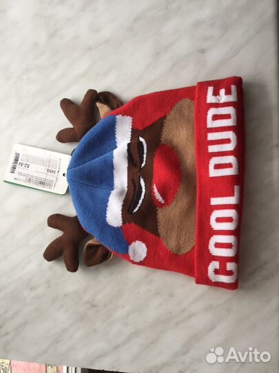 Шапка для мальчика 5-7 лет