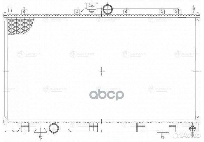 Радиатор охлаждения LRC1157 luzar
