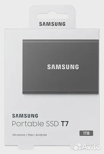 Внешний жёсткий диск (SSD) Samsung MU-PC1T0T/WW