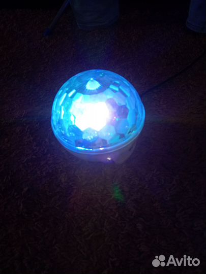 Шар цветомузыка