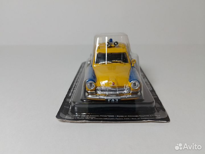 Газ-21Р Волга гаи 1:43