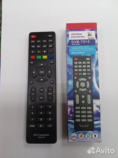Пульт для тв приставки на 20 каналов универсальный