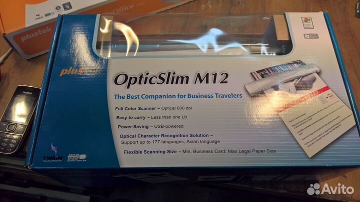 Мобильный сканер без питания А4