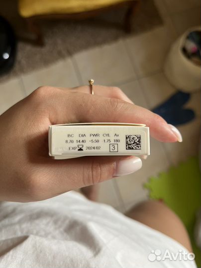 Линзы контактные