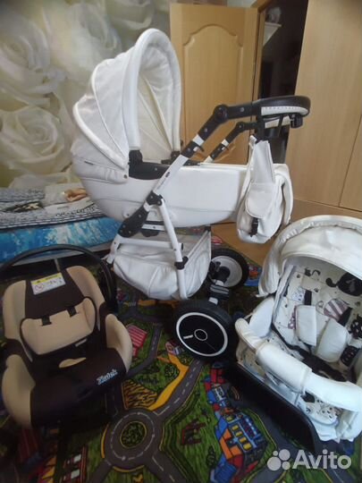 Коляска Adamex Champion 3 в 1